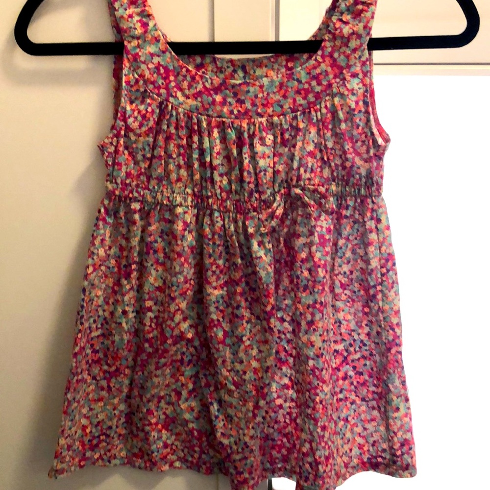 Girls Red Camel tank top